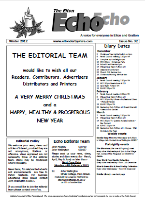Elton Echo Issue 32 (Winter 2012)
