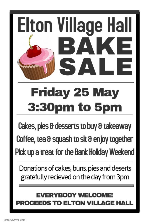 Elton Village Hall Bake Sale