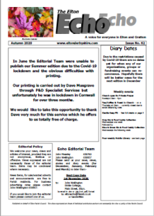 Elton Echo Issue 62 (Autumn 2020)