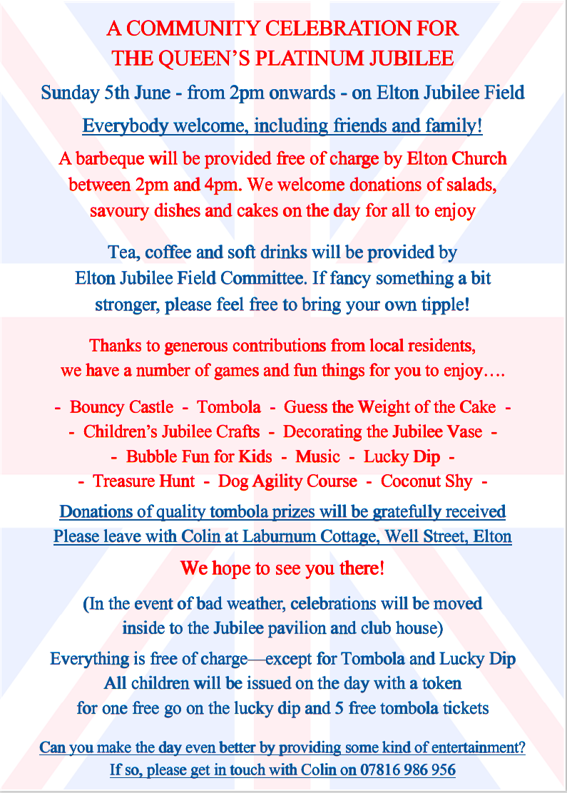 Celebration of the Queen's Platinum Jubilee